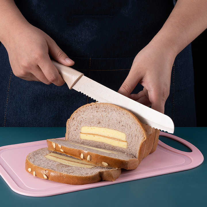 6-Piece Colorful Multifunctional Stainless Steel Kitchen Knife 