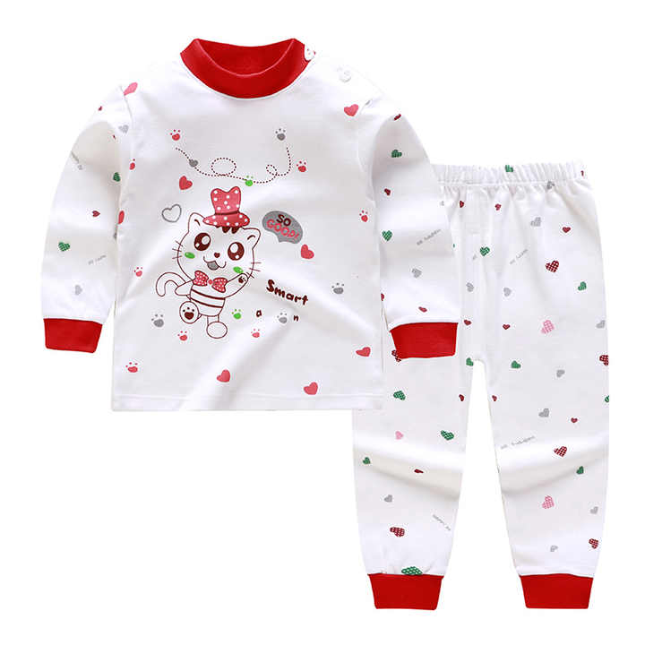 Cotton sleepwear for girls and boys 