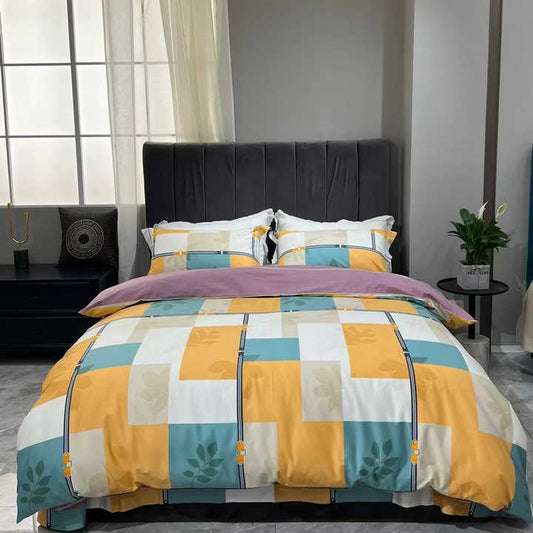 مصمم الأزياء الفاخرة فندق أغطية سرير المطبوعة . Luxury Fashion Designer Hotel Printed Bed Linen 100%