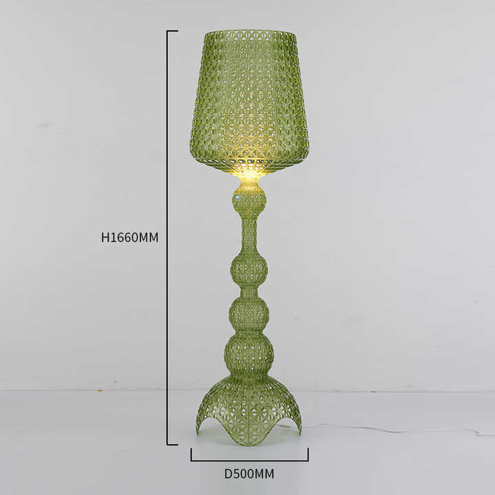 standing lamp at home 