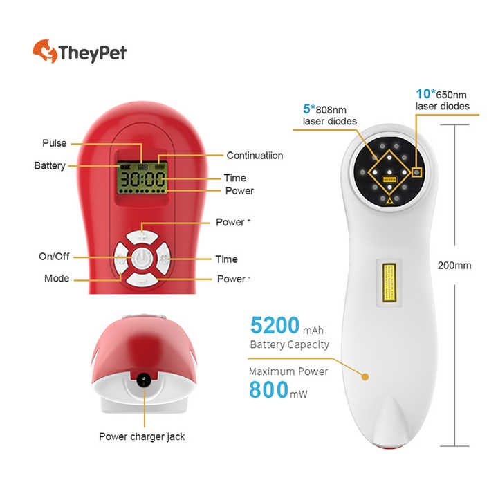 معدات العلاج بالليزر البارد البيطري - Veterinary cold laser therapy equipment