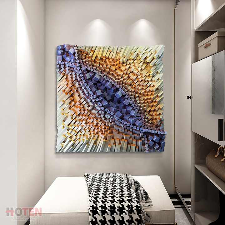Creative Geometric Wall Art Handmade 3D 