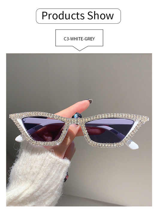 Women's Rhinestone Sunglasses Women's-Women's Sunglasses 