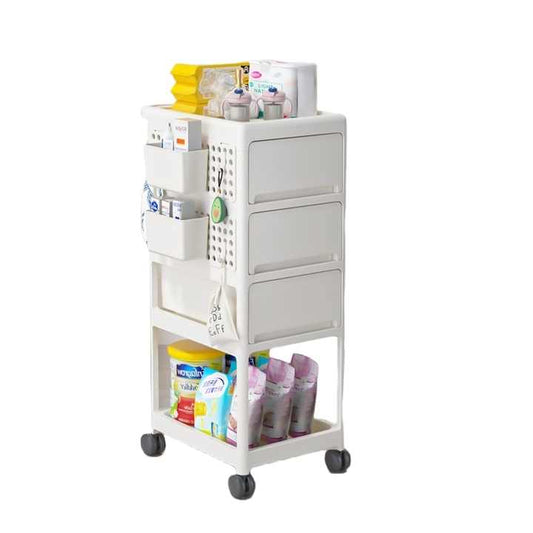 Stroller Rack Molded Plastic -رف عربة أطفال حديثي الولادة