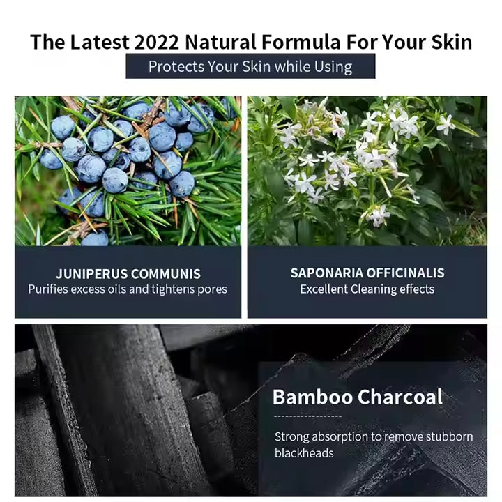 Private Label Natural Face Mud Peel off Mask Men Face 