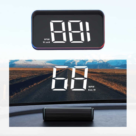 نظام تحديد المواقع بشاشة عرض رأس للسيارات . Car Head Up Display GPS HUD Projector M2 Digital