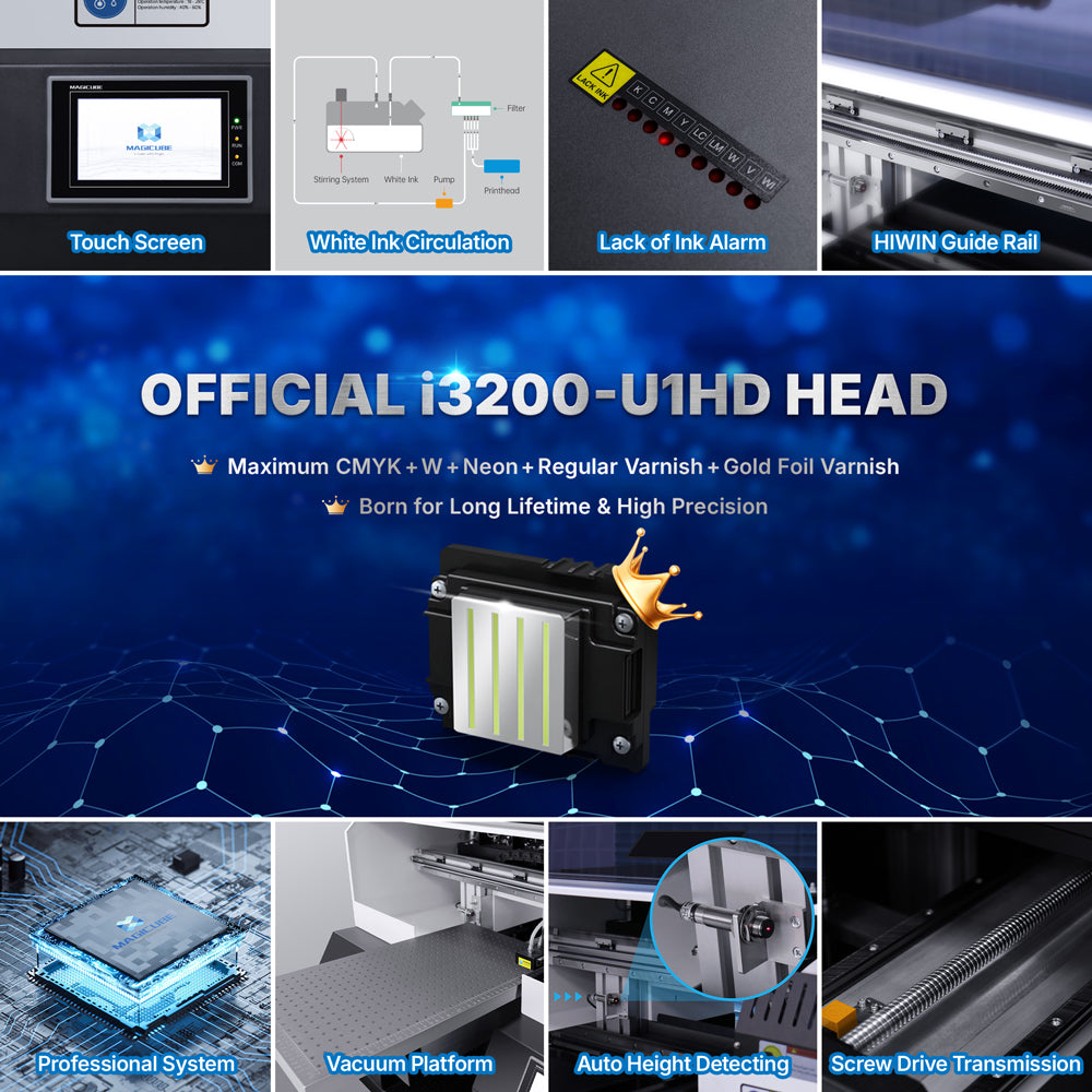 طابعة DTF LED - كفرات