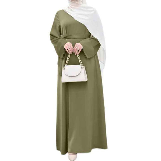 Plus Size Trending Muslim Dress Dubai-فستان إسلامي رائج