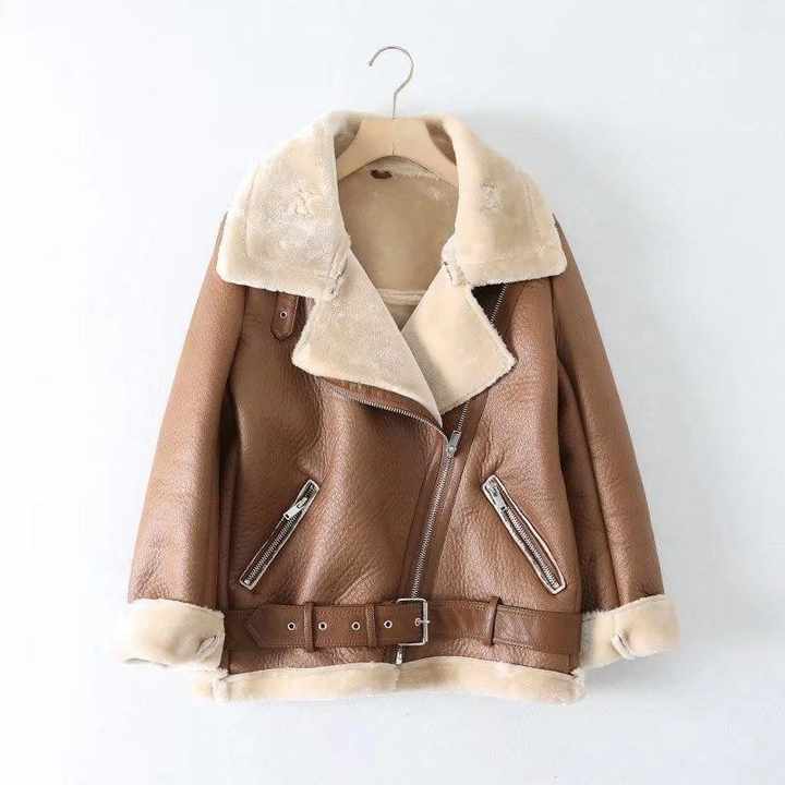 Women's leather jacket 