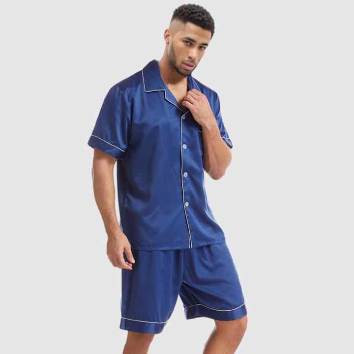Men's short-sleeved sleepwear 
