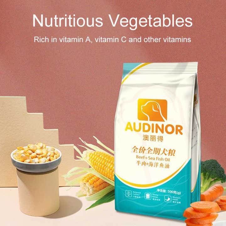 Family pet food factory, dog food packaging, orito all in one, dog food for sale 