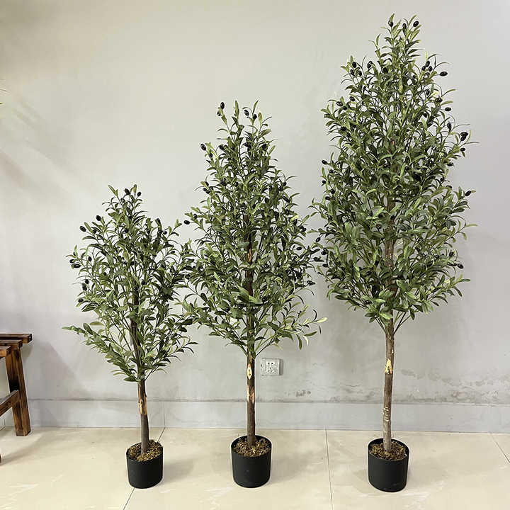 New Design Olive Tree Tree Faked Faux Olive Tree Plant for Home Office 