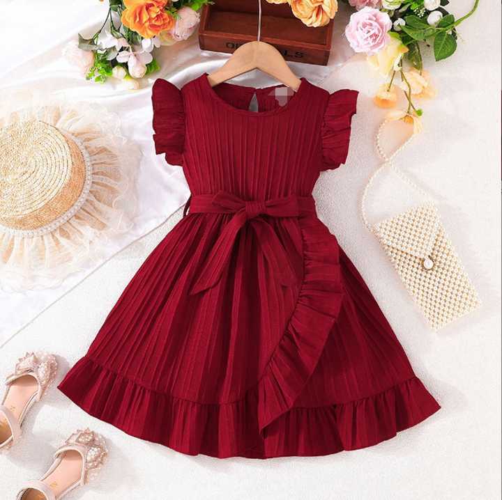 New girls' dress across the border from the best-sellingفستان جديد للفتيات عبر الحدود من الشركات المصنعة