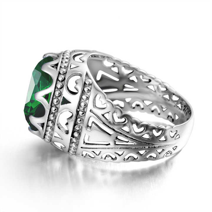 Luxury Jewelry Gemstones Gifts Antique Ring. 