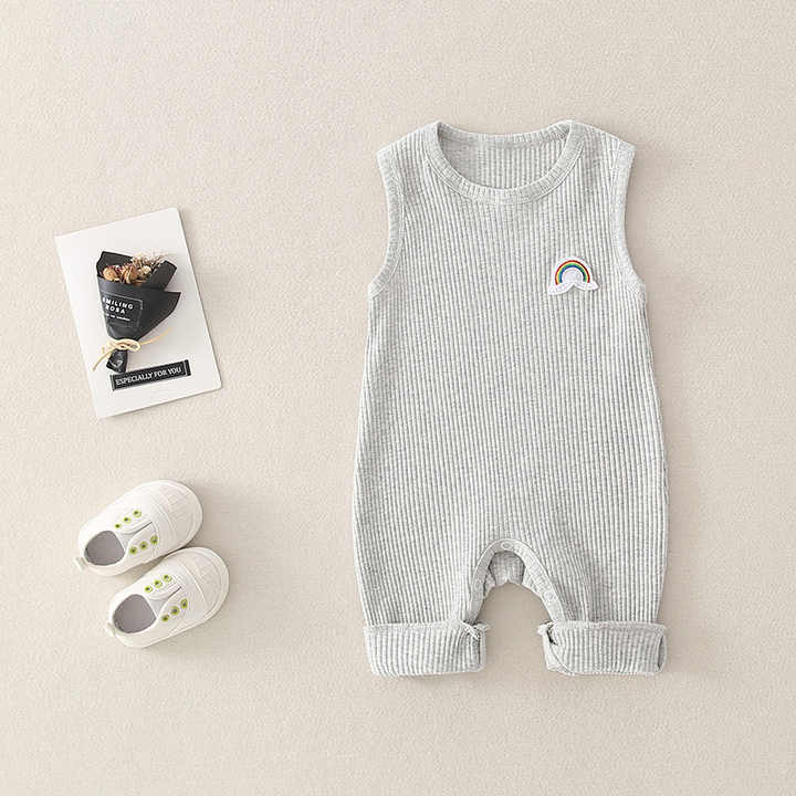 Cotton romper suit