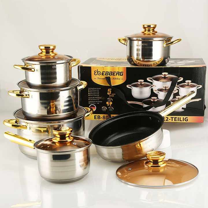 Pots and pans cooking sets 