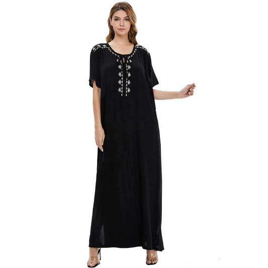 Muslim Kaftan Nighty for Ladies Dubai-قفطان إسلامي للنساء