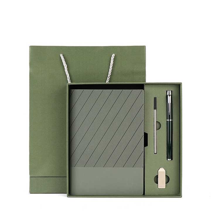 Custom PU Leather Business Notebook. 