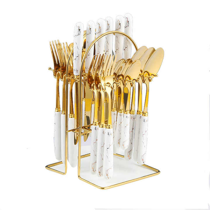 طقم أدوات مائدة من الفولاذ المقاوم للصدأ ,Stainless Steel Cutlery Set