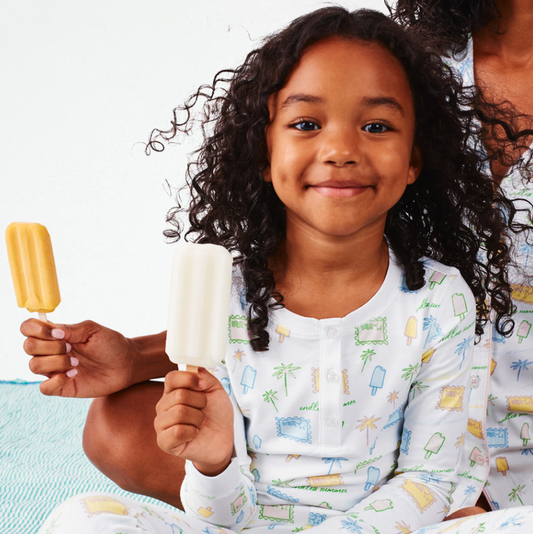 للأطفال بناتي ملابس نوم مريحة كم طويل