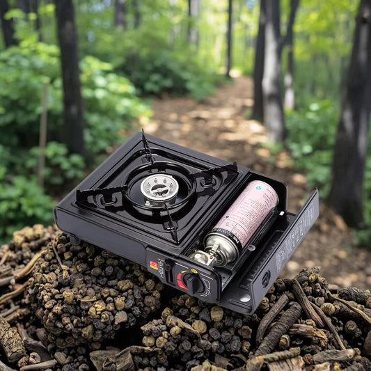 Portable Gas Stove Camping Hiking Wood Burning Stove 