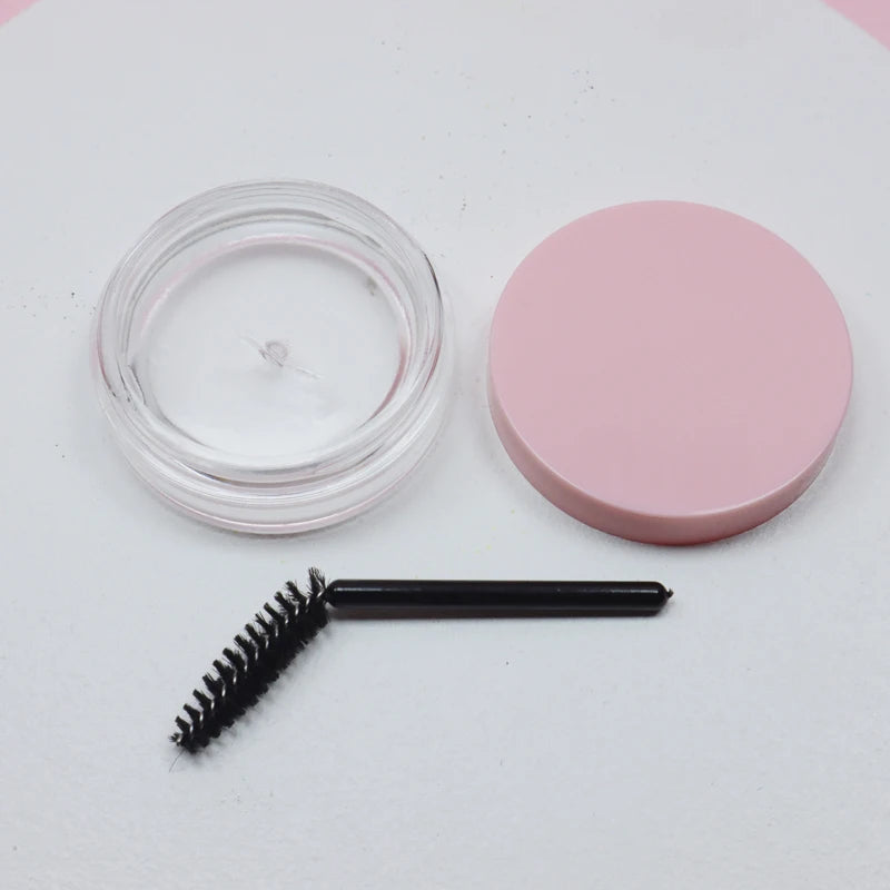 Eyebrow gel fixing and cleaning 