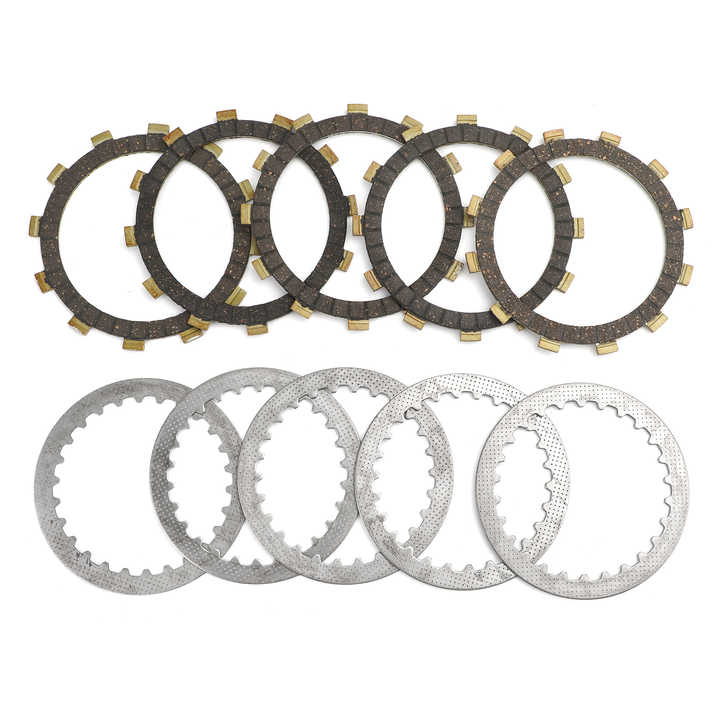 Steel clutch plate and clutch kit 