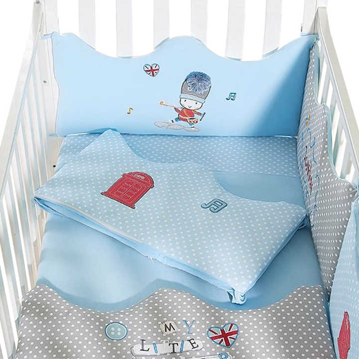North Soft Bag Fence, Detachable and Washable for Newborns 