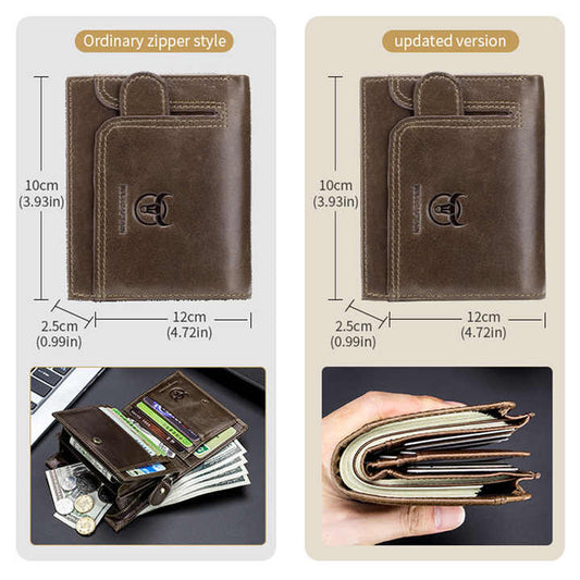 محفظة جلدية رجالي