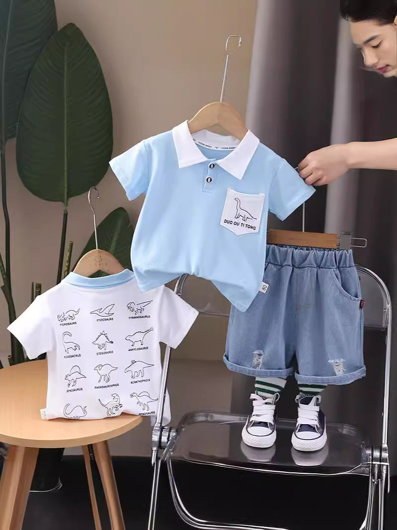 ملابس أطفال من قطعتين