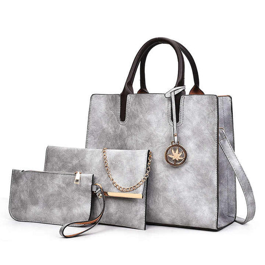 Retro Women's Bag Simple Large Capacity-حقيبة كتف نسائية