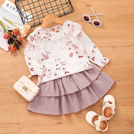 Spring Autumn Kid Baby Girl Clothes- ملابس أطفال للبنات