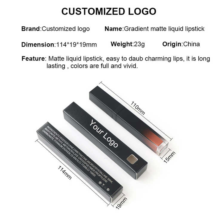 Highly Pigmented Waterproof Lipstick - Professional Oem Makeup Vendor Waterproof Highly Pigmented Waterproof Lipstick 