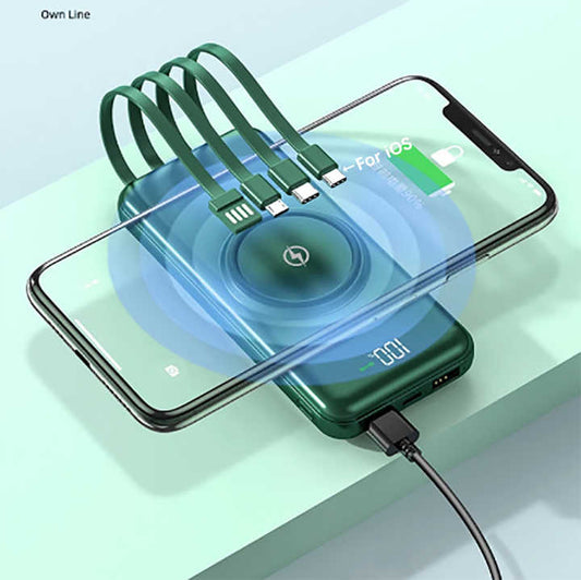 New 20000mAh Wireless Charger . جديدة شاحن لاسلكي 20000mAh