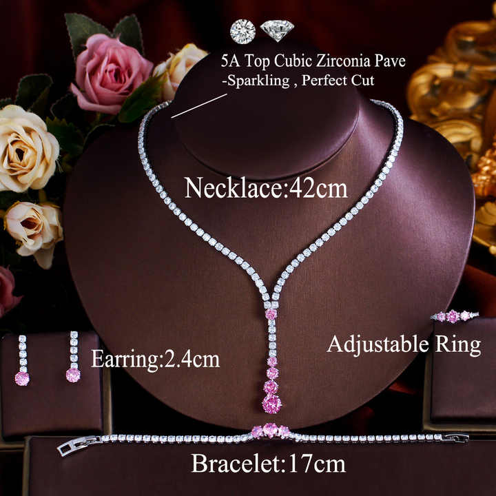 طقم مجوهرات زفاف