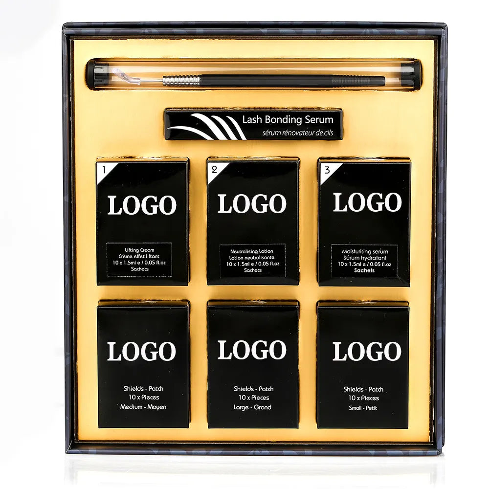 Custom Logo Imported Wholesale Makeup and Magnetic Palette and Eye Makeup Silicone Eyelash Perming