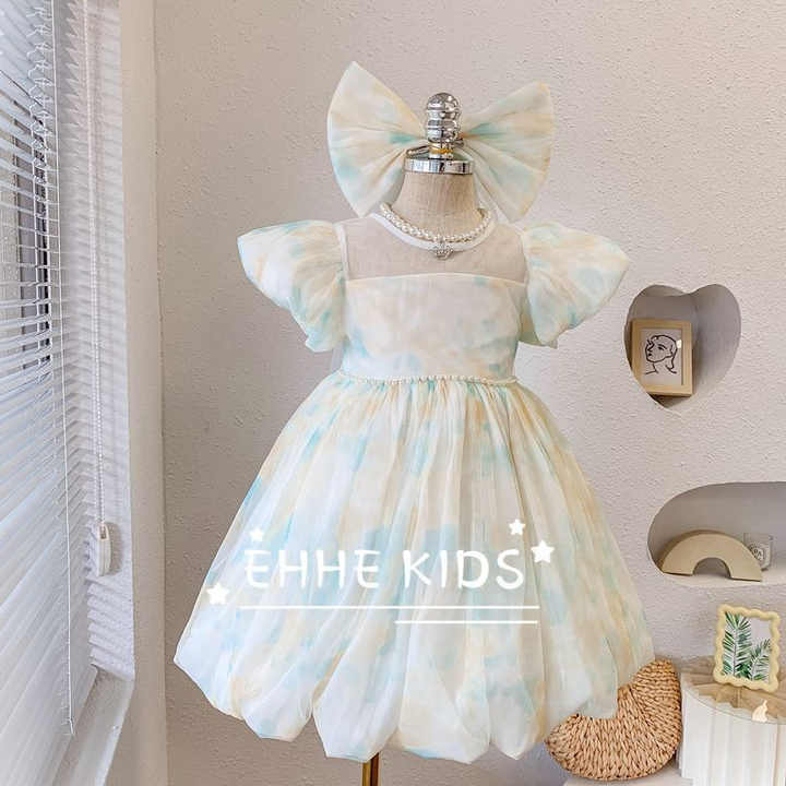 Dress Korean Version of Children's Dress Skirt -فستان بناتي صيفي جديد