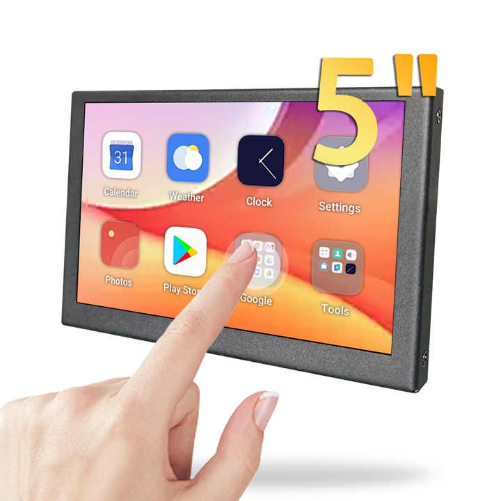Metal touch screen 