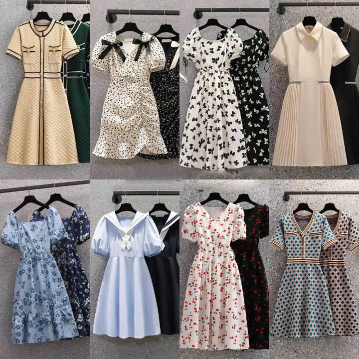 Various women's dresses from brands 