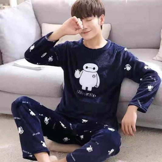 Men's Winter Sleepwear Sets Men's Sleepwear. 