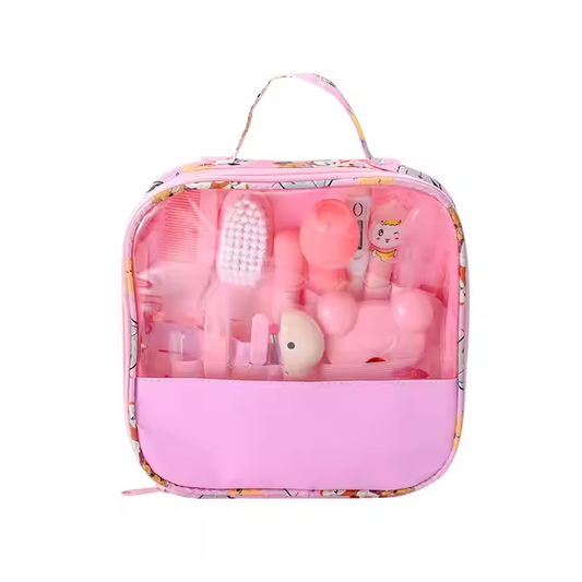 مجموعة رعاية الطفل 13 قطعة من مجموعة رعاية الطفل مع مشط لحديثي الولادة 13 Piece Baby Care Set Baby Care Kit with Comb for Newborns