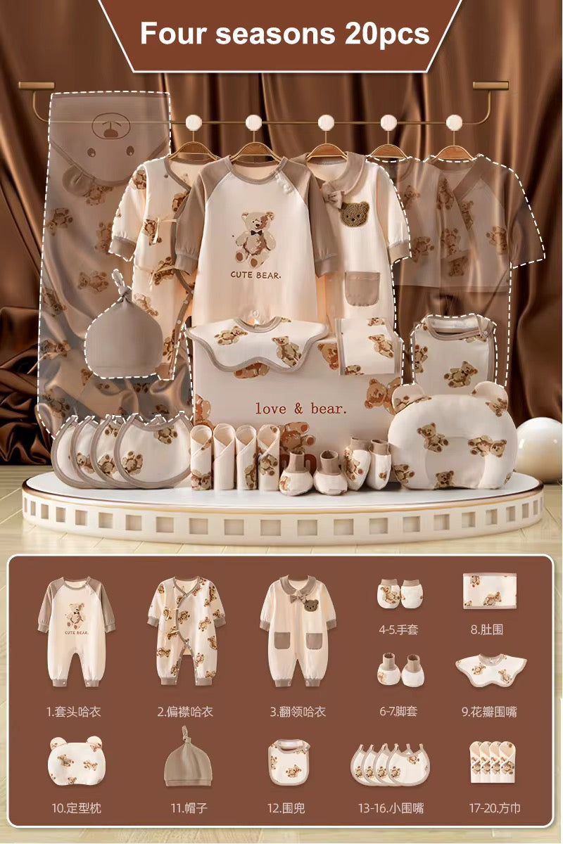 Newborn baby clothes set
