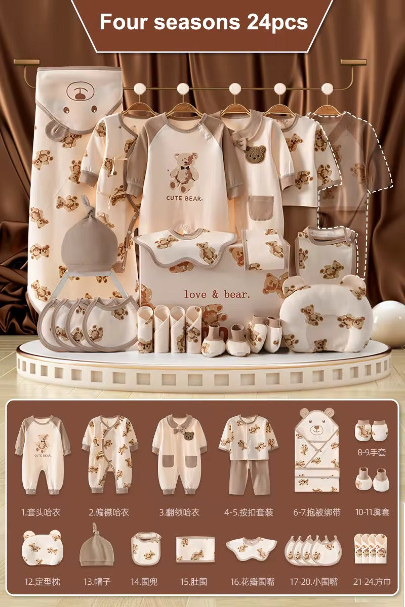Newborn baby clothes set