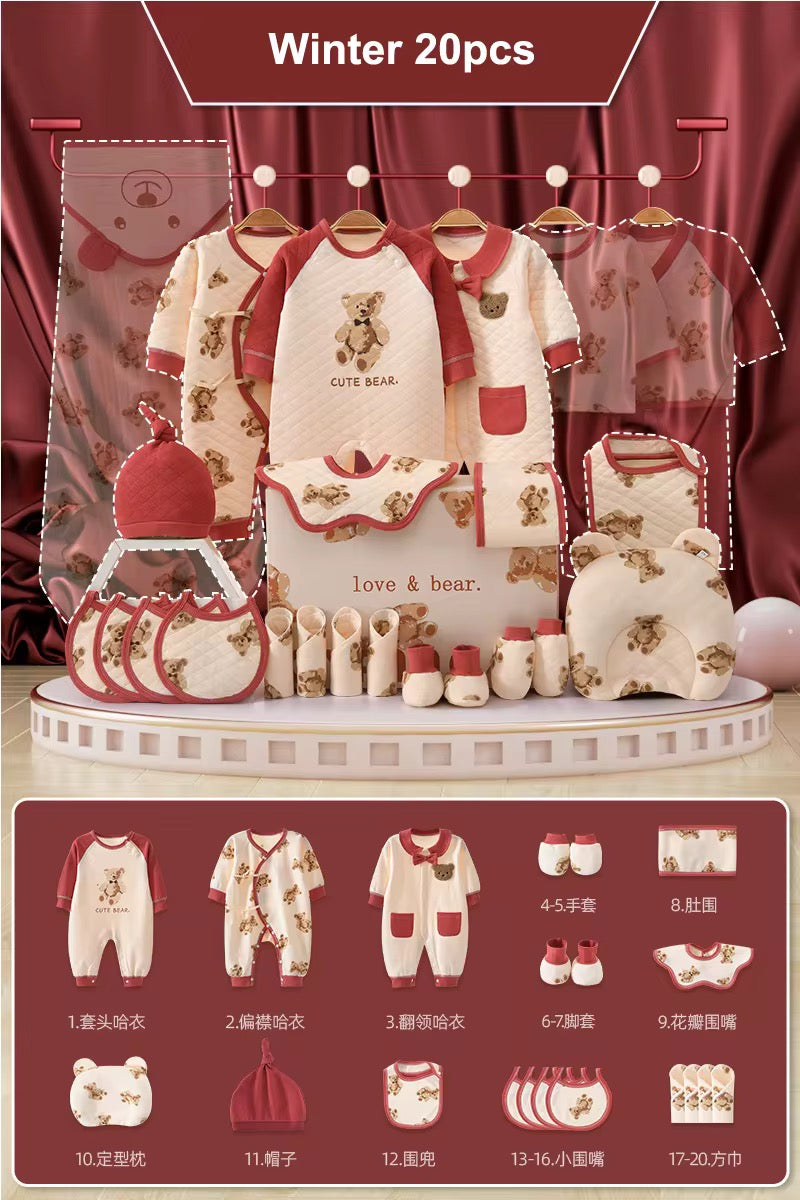 Newborn baby clothes set