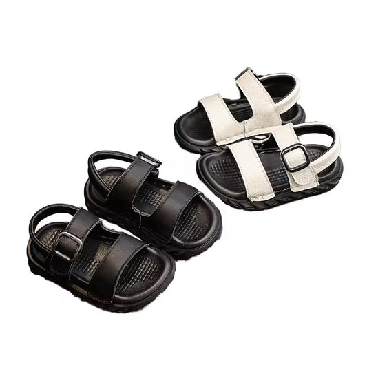 Genuine leather children's sandals