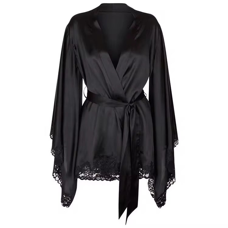 Luxurious lace nightgown