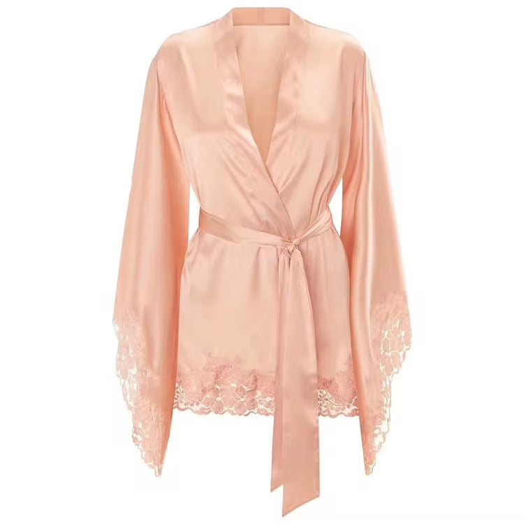 Luxurious lace nightgown