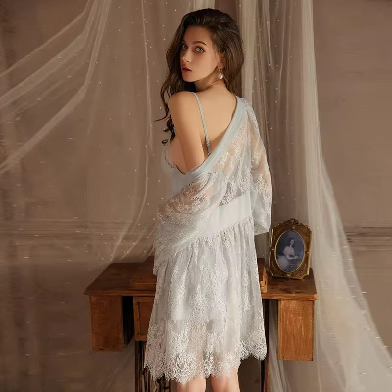 Nightgown sexy robe