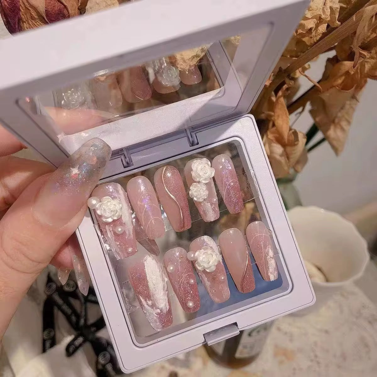 مجموعة أظافر اصطناعية  artificial nails set