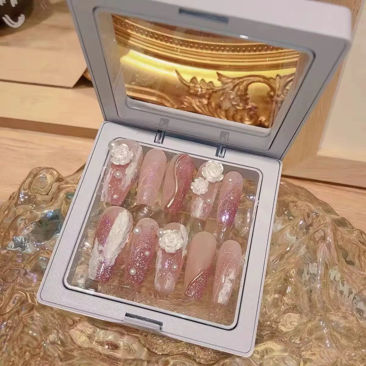مجموعة أظافر اصطناعية  artificial nails set